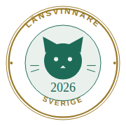 Webbadge: Länsvinnare, Årets Katthem 2026